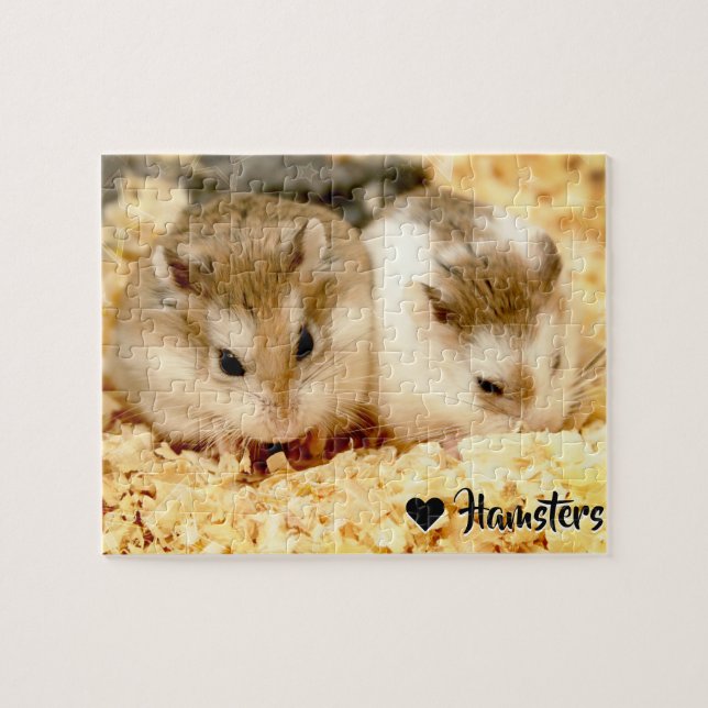 Hammyville - Cute Hamster Jigsaw Puzzle (Horizontal)