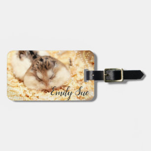 Hammyville - Cute Hamster Luggage Tag