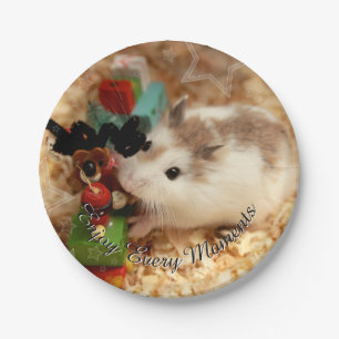 Hammyville - Cute Hamster Paper Plate