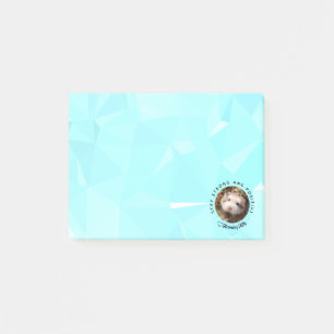 HammyVille - Cute Hamster with Motivational Quote Post-it Notes