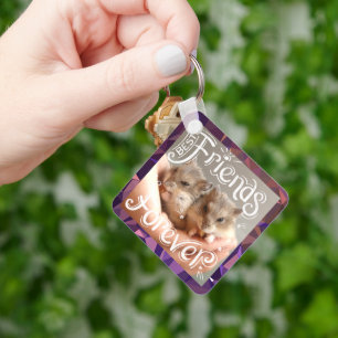 Hammyville - Hamster Best Friends Forever Key Ring