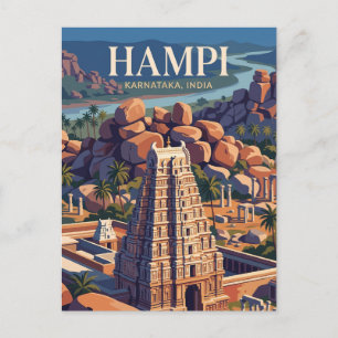 Hampi India Postcard