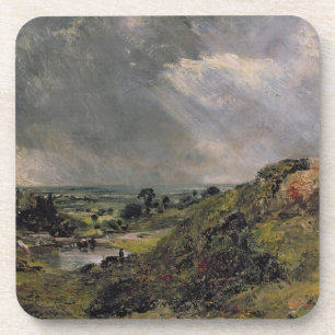 Hampstead Heath, Branch Hill Pond, 1828 Coaster