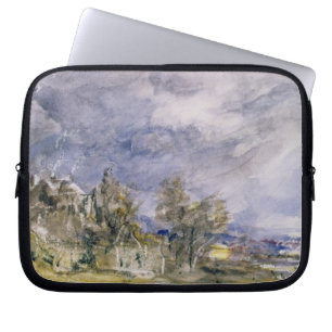 Hampstead Heath from near Well Walk, 1834 (w/c) Laptop Sleeve