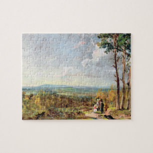 Hampstead Heath Looking Towards Harrow, 1821 (oil Jigsaw Puzzle