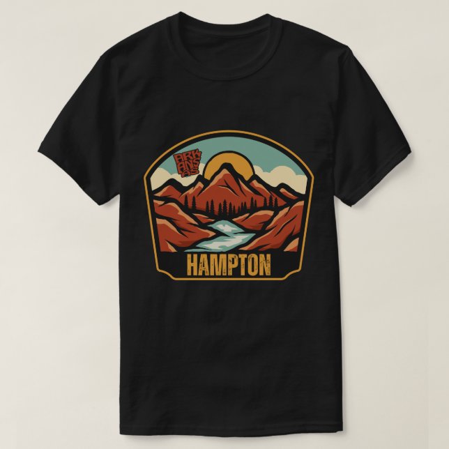 Hampton, Arkansas T-Shirt (Design Front)