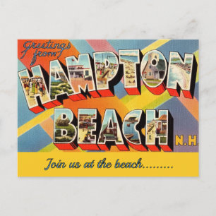 Hampton Beach NH Occasion Postcard