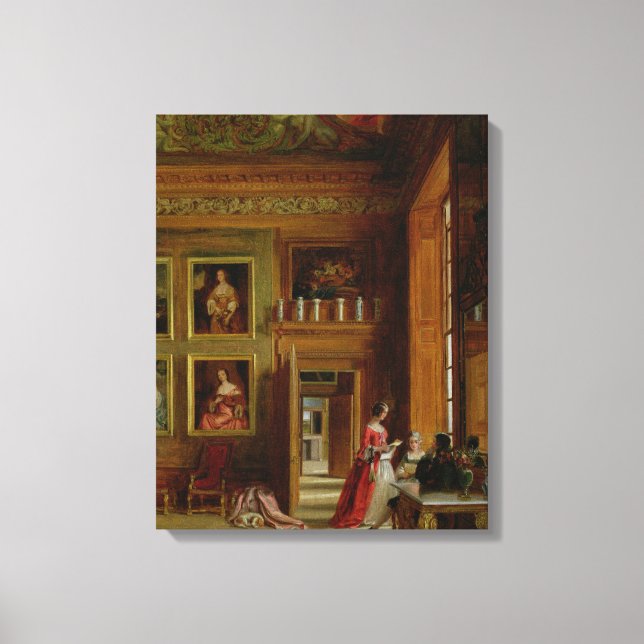 Hampton Court, 1849 Canvas Print (Front)