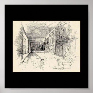 Hampton Court Canvas Poster