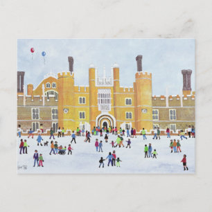 Hampton Court Front 1991 Postcard