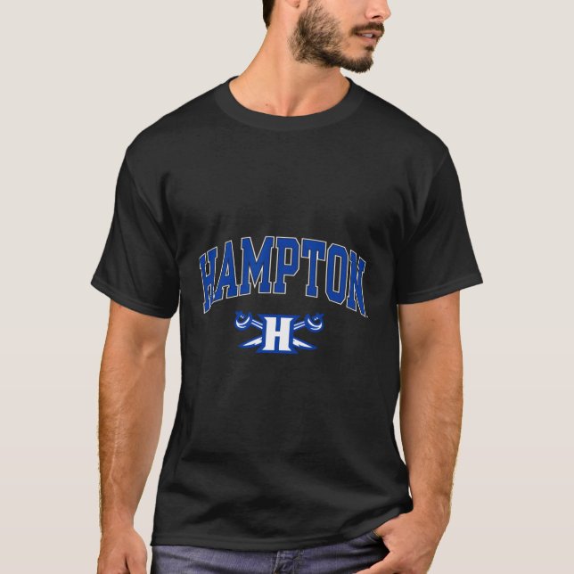 Hampton Pirates Arch Over T-Shirt (Front)