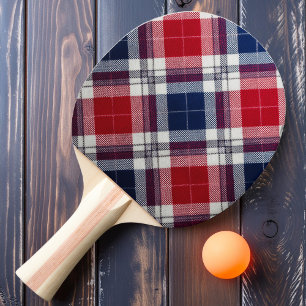 Hampton Plaid Ping Pong Paddle