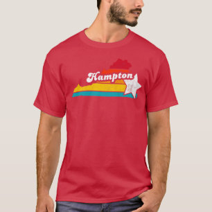 Hampton Virginia Vintage Distressed Souvenir 2 T-Shirt