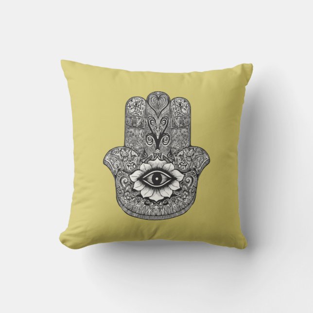 Hamsa Cushion (Front)