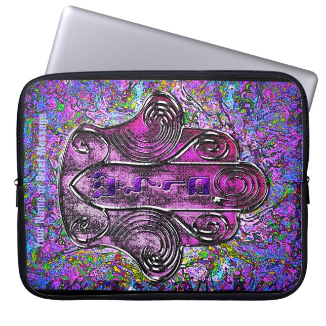 Hamsa Fusion Laptop Sleeve (Front)