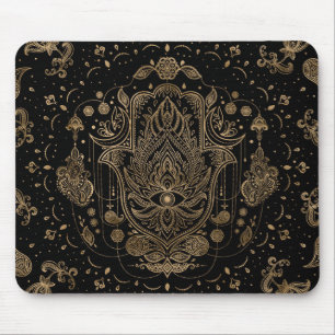 Hamsa Hand -Hand of Fatima Ornament Mouse Pad
