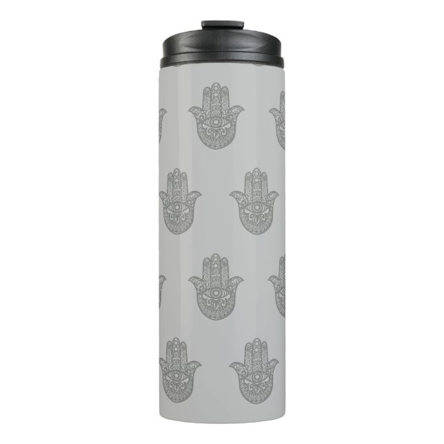 Hamsa Hand of Fatima Thermal Tumbler (Front)