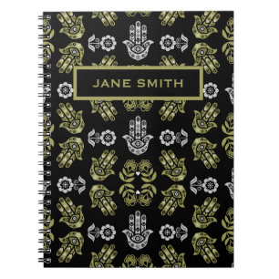 Hamsa Hand Protection Art Notebook