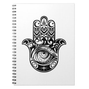 Hamsa Hand Zendoodle Notebook