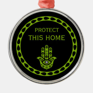 Hamsa Home Blessing New Home Metal Tree Decoration