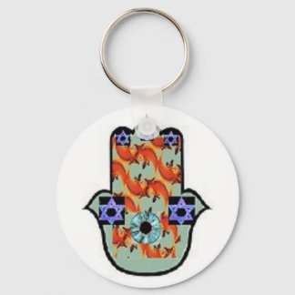 Hamsa keychain