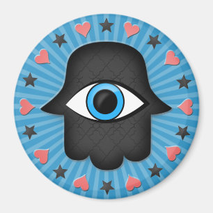 hamsa khamsa Eye in hand of the goddess Magnet