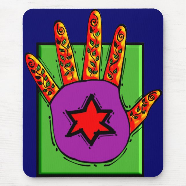 Hamsa Mouse Pad (Front)