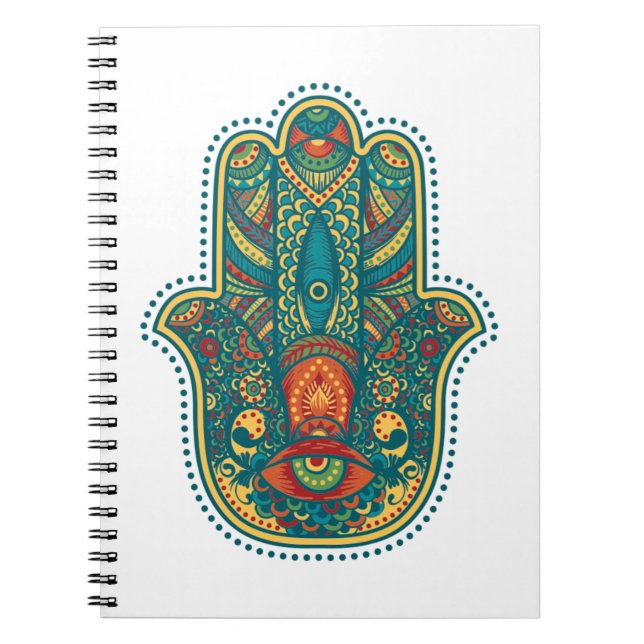Hamsa Notebook (Front)