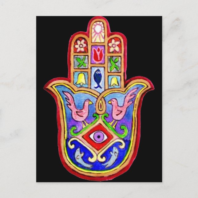 Hamsa Postcard (Front)