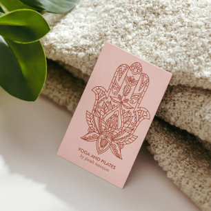 Hamsa Rust Wellness spa massage yoga holistic Business Card