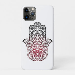 Hamsa with boho pattern Case-Mate iPhone case