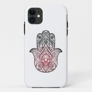 Hamsa with boho pattern Case-Mate iPhone case