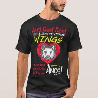 Hamster Angel Without Wings Pet T-Shirt