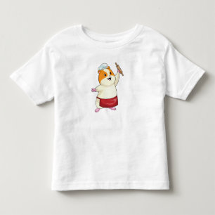 Hamster as Baker with Rolling pin Toddler T-Shirt