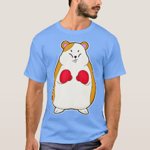 Hamster as Boxer with Boxing gloves T-Shirt