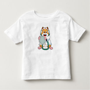 Hamster as Doctor with Stethoscope.PNG Toddler T-Shirt