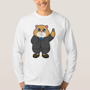 Hamster as Groom with Wedding ring T-Shirt