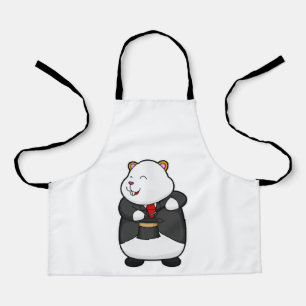 Hamster as Magician with Magic wand & Hat Apron