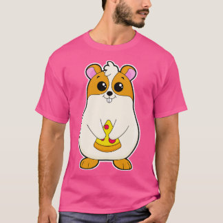 Hamster at Eating of Pizza T-Shirt