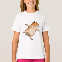 Hamster at Yoga Stretching Legs
