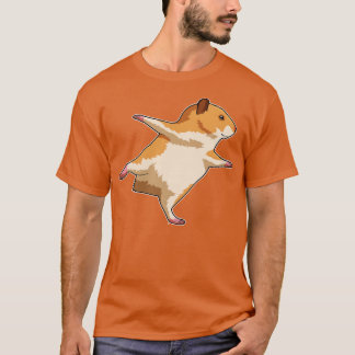 Hamster at Yoga Stretching Legs T-Shirt