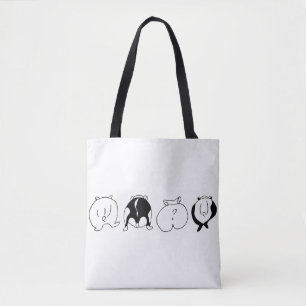 Hamster Butts Tote Bag