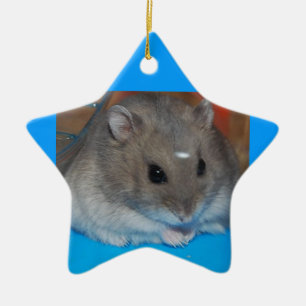 Hamster Ceramic Tree Decoration