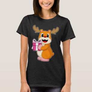 Hamster Christmas Package T-Shirt
