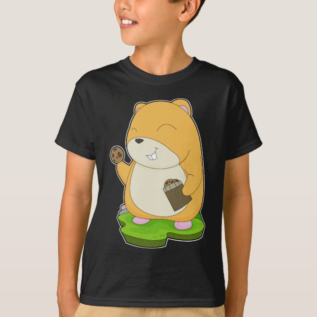 Hamster Cookies T-Shirt (Front)