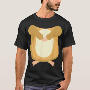 Hamster Costume  for Halloween Animal Body T-Shirt