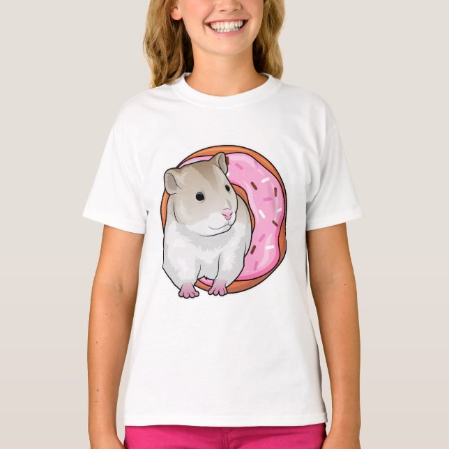 Hamster Donut T-Shirt (Front)