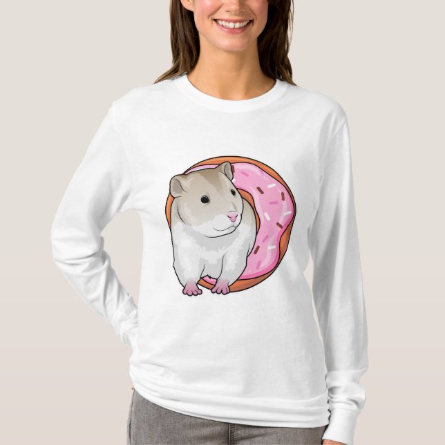 Hamster Donut T-Shirt (Front)
