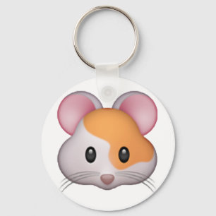 Hamster - Emoji Key Ring