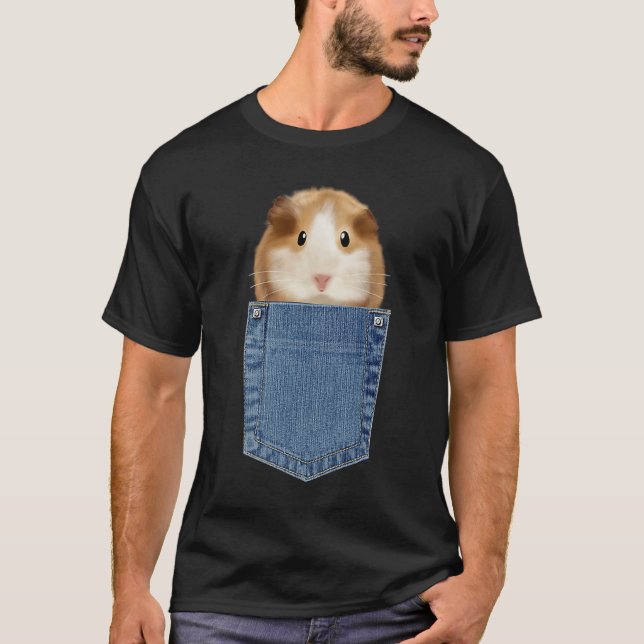 Hamster For Girls Hamster in Your Pocket Cute Funn T-Shirt (Front)